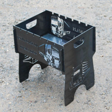 Мангал разборной на 6 шампуров - Фура - подарочный