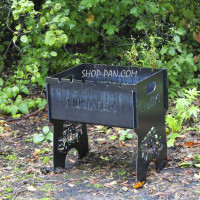 Мангал разборной подарочный на 6 шампуров - С юбилеем