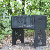 Мангал розбірний подарунковий на 6 шампурів - Україна