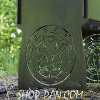 Мангал разборной с индивидуальной гравировкой - на подарок