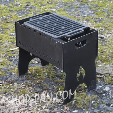 Мангал розбірний з індивідуальним гравіюванням - на подарунок