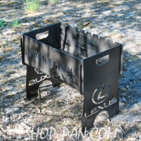 Мангал разборной LEXUS с индивидуальной гравировкой - на подарок