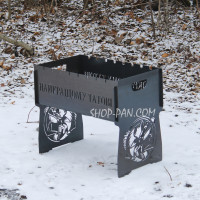 Мангал розбірний з індивідуальним гравіюванням - Найкращому татові