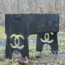 Мангал розбірний ДОРОГОГО КУМА з індивідуальним надписом - подарунковий