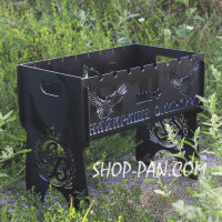 Мангал разборной ШЕФ с индивидуальной гравировкой - на подарок