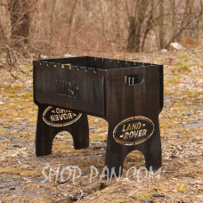 Мангал розбірний з індивідуальним гравіюванням - на подарунок