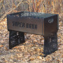 Мангал разборной SUPER ТАТО - с индивидуальной гравировкой SP00201