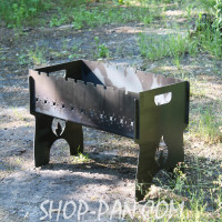 Мангал разборной с индивидуальной гравировкой - на подарок