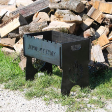 Мангал разборной на 8 шампуров с индивидуальной гравировкой - дорогостоящую куму