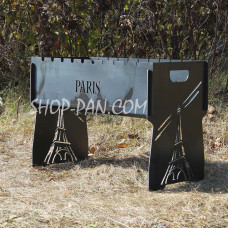 Мангал разборной с индивидуальной гравировкой - PARIS