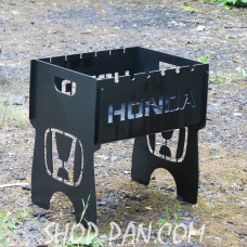 Мангал розбірний з індивідуальним гравіюванням - HONDA - на подарунок