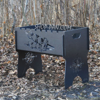 Мангал разборной с индивидуальной гравировкой - Морской компас