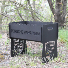 Мангал розбірний з індивідуальним гравіюванням - на подарунок