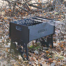 Мангал розбірний з індивідуальним гравіюванням - ВЕДМЕДИК