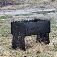 Мангал разборной на 8 шампуров с индивидуальной гравировкой - От собратьев