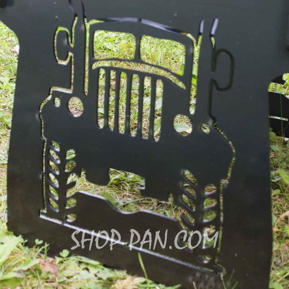 Мангал розбірний з індивідуальним гравіюванням - СМАЖИТИ SP00201