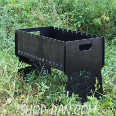 Мангал розбірний з індивідуальним гравіюванням - на подарунок