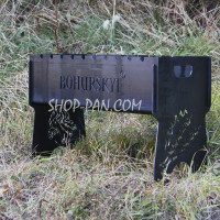 Мангал разборной с индивидуальной надписью