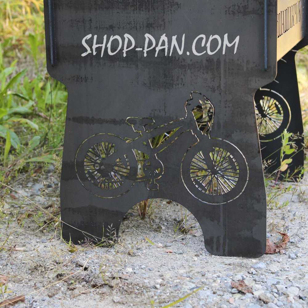 Мангал розбірний НАЙКРАЩОМУ ТАТУСЕВІ з індивідуальним гравіюванням - на подарунок SP00201