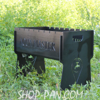 Мангал розбірний з індивідуальним гравіюванням - MASTER - на подарунок