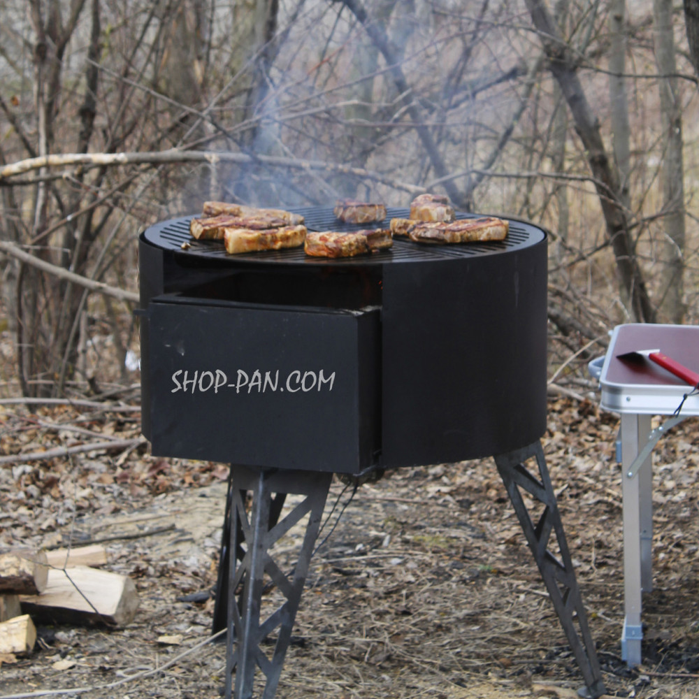 Мангал-гриль Реберня SHOP-PAN для дому, кафе, ресторану SP00237