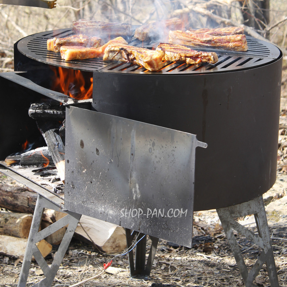 Мангал-гриль Реберня SHOP-PAN для дому, кафе, ресторану SP00237