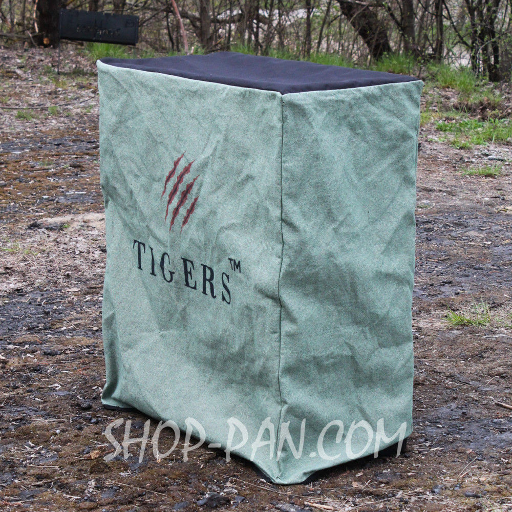 Мангал розбірний високий на 10 шампурів із підставкою для дров та індивідуальним гравіюванням — нейфелева вежа SP00241