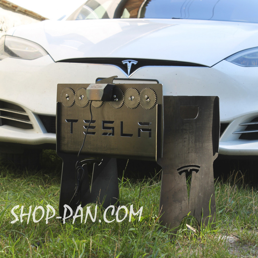 Мангал имый со встроенной шашлычницей и мотором на 10 шампуров SP00262