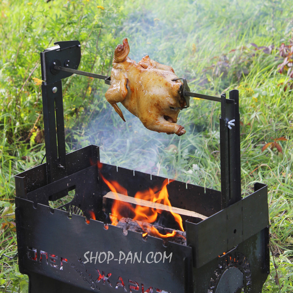 Рожен з електроприводом на мангал SP00282