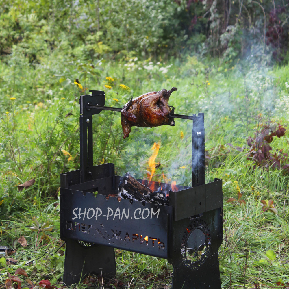 Рожен з електроприводом на мангал SP00282