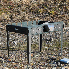 Автоматична шашличниця SHOP-PAN на ніжках на 6 шампурів Автоматична шашличниця SHOP-PAN на ніжках на 6 шампурів