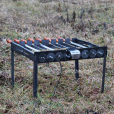 Автоматична шашличниця SHOP-PAN на ніжках на 8 шампурів Автоматична шашличниця SHOP-PAN на ніжках на 8 шампурів