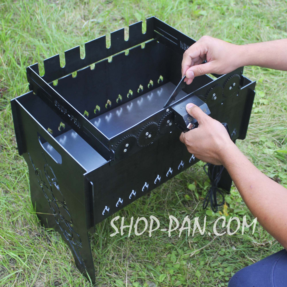 Автоматическая шашлычница SHOP-PAN на 6 шампуров SP00293