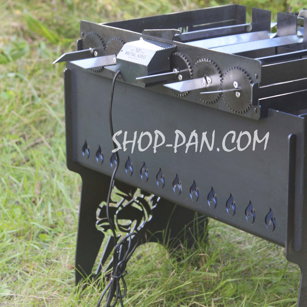 Автоматическая шашлычница SHOP-PAN на 6 шампуров SP00293