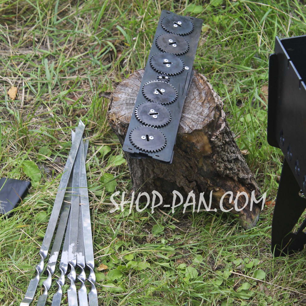 Автоматическая шашлычница SHOP-PAN на 6 шампуров SP00293