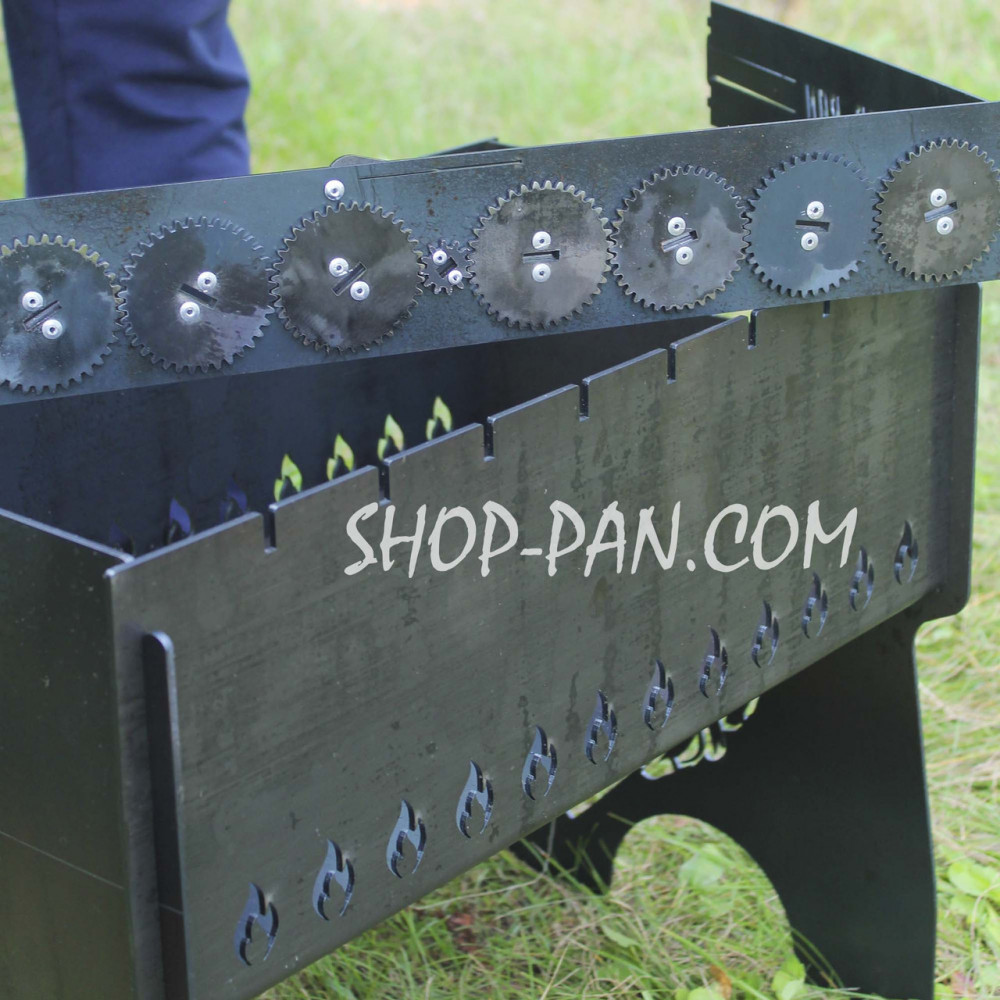 Автоматична шашличниця SHOP-PAN на 8 шампурів SP00294