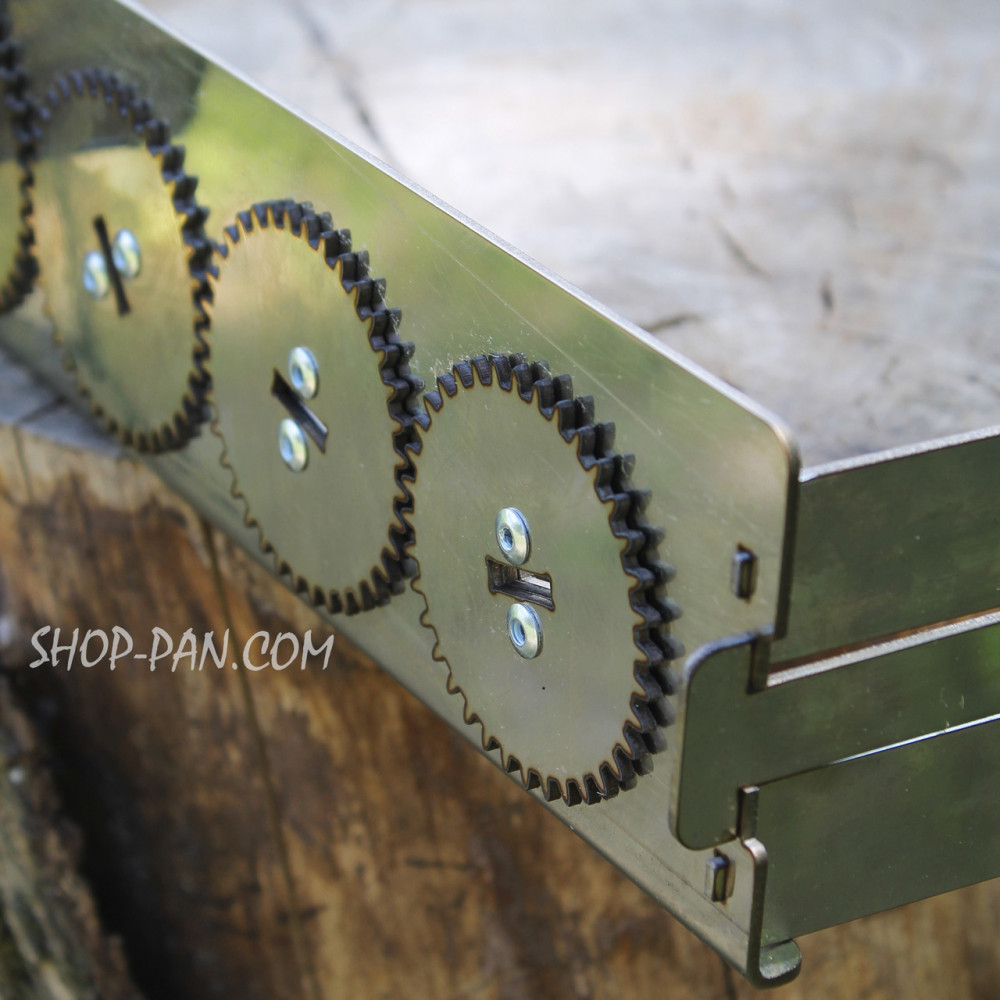 Автоматична шашличниця з неіржавкої сталі SHOP-PAN на 6 шампурів SP00295