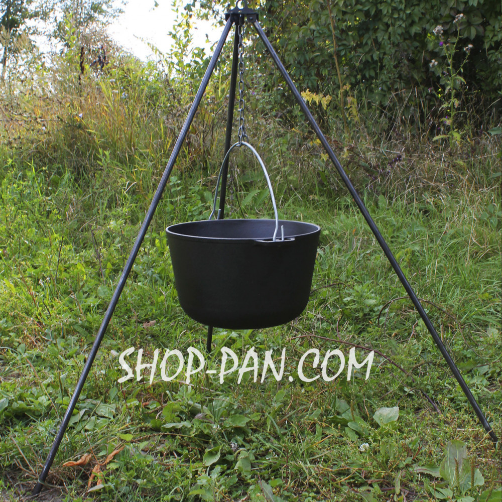 Казан чавунний Похідний 12 л SP00303