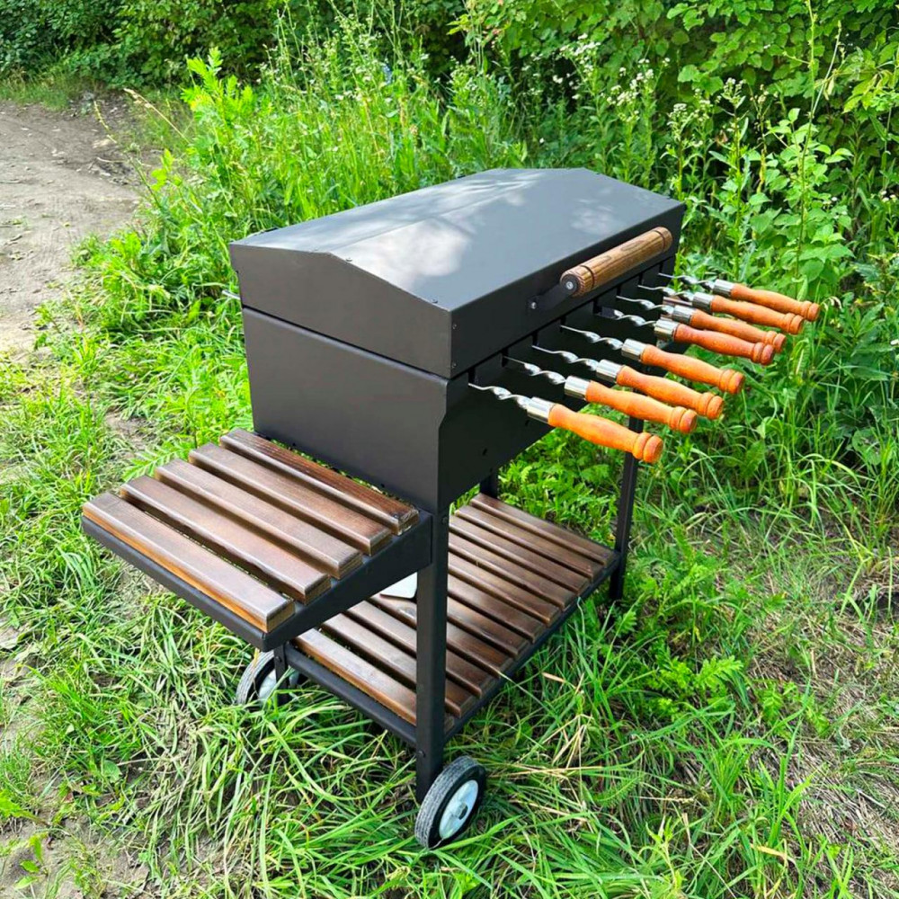 Автоматичний мангал на 8 шампурів SHOP-PAN SP00341