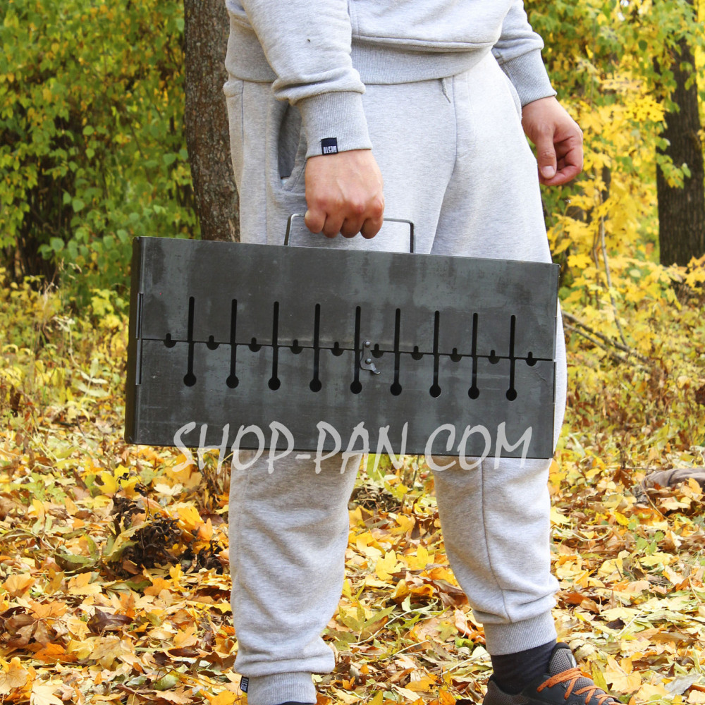 Чехол черный (оксфорд) для мангала-чемзана на 10 шампуров SP00352