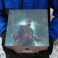 Автоматичний наливатор-дозатор алкоголю на 8 чарок з УФ-друком «Warhammer: Комісар Імперіуму»