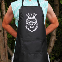 Фартук с вашим принтом - лев
