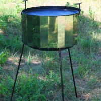 Ветрозащита для сковороды, Ветрозащита для сажи