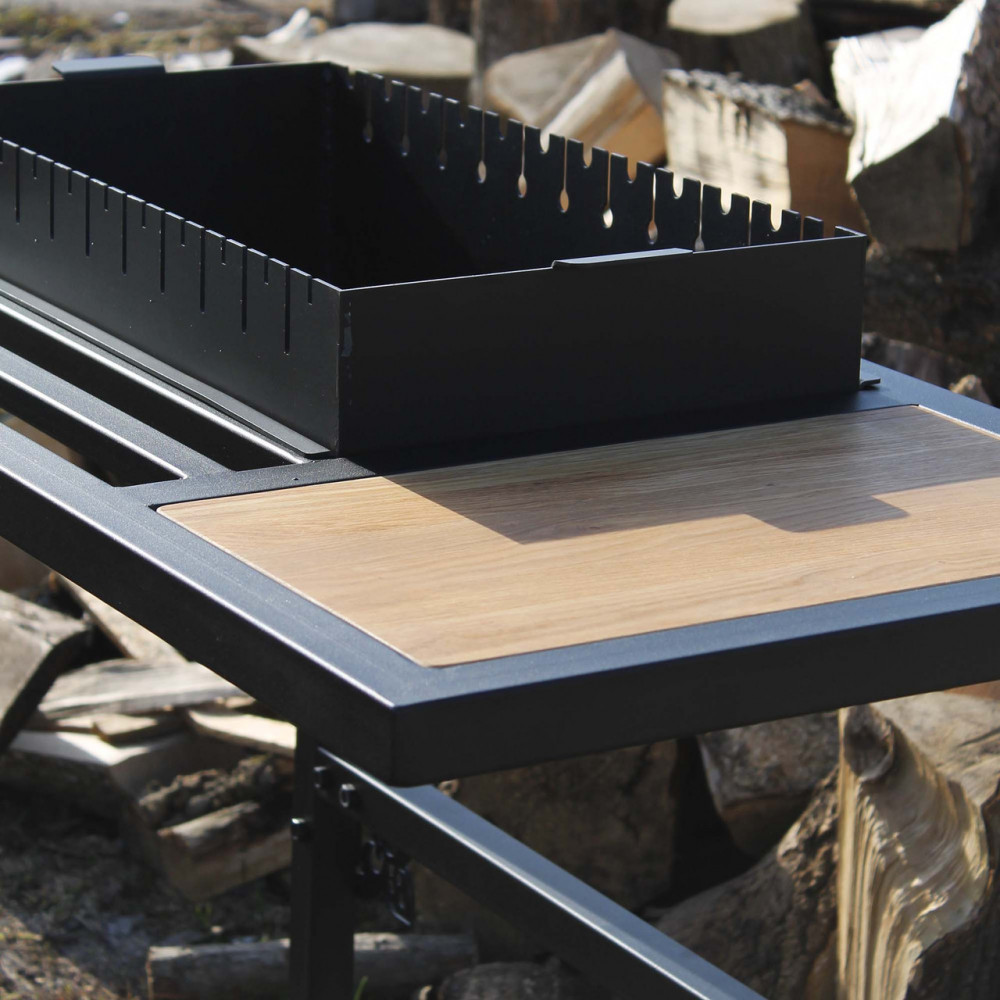 Автомангал Loft зі столиком і знімною жарівнею на 8 шампурів SP00428