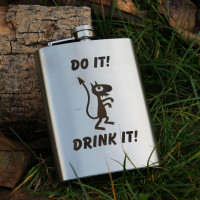 Фляга 200 ml з гравіюванням - Do It