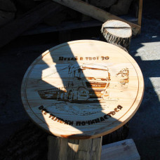 Кухонна дошка [25/30/35/40/45/50 см] з гравіруванням - все тільки починається