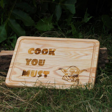 Кухонна дошка з гравіруванням - Йода