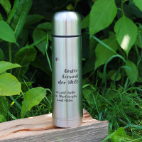 Термос 500 мл с вашей гравировкой