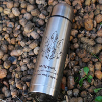 Термос 750 мл с гравировкой - Тризуб