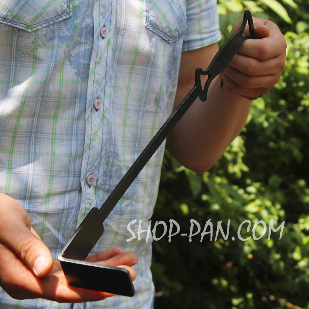 Кочерга для сковороди і мангала з гравіюванням SP00696